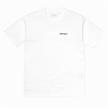 Carhartt WIP T-shirt s/s Script Embr. W White/black